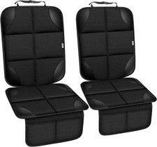 Car Seat Protector for Child Car Seat  Non-Slip Backing No Imprints