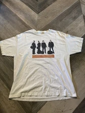 Y2K U2 Elevation 2001 Tour Double-Sided Graphic Shirt Size XL