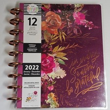 Happy Planner In Every Season Be Grateful Classic Vertical Layout 12 Month 2022