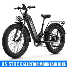 1800W 26" Fat Tire Electric Bike 85Miles Adults Mountain E-bike 36MPH