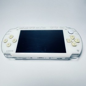 Sony PlayStation Portable PSP-1000 White Console Video Game Japan w/ Defects