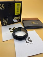K F Concept 55mm MC Digital HD UV Filter w/ 52-55mm 58-62mm Step Up Rings