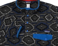 Patagonia Aztec Southwestern Geometric Synchilla Snap-T Fleece Pullover Men  s S