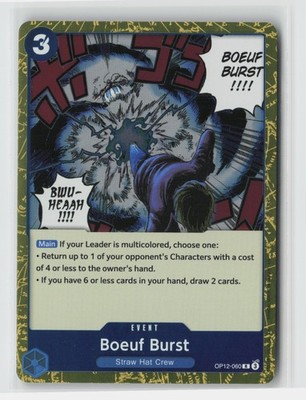 Boeuf Burst R Legacy of the Master OP12-060 NM