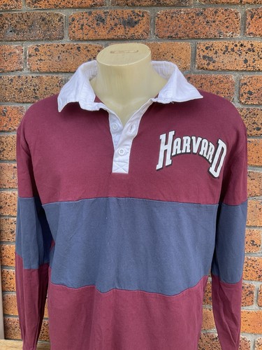 HARVARD Genuine Mens Rugby Style Polo # Sz: L - Bild 6 von 8