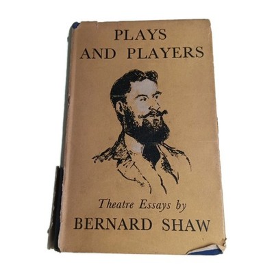 Plays and Players Bernard Shaw 1958 Hardback Book
