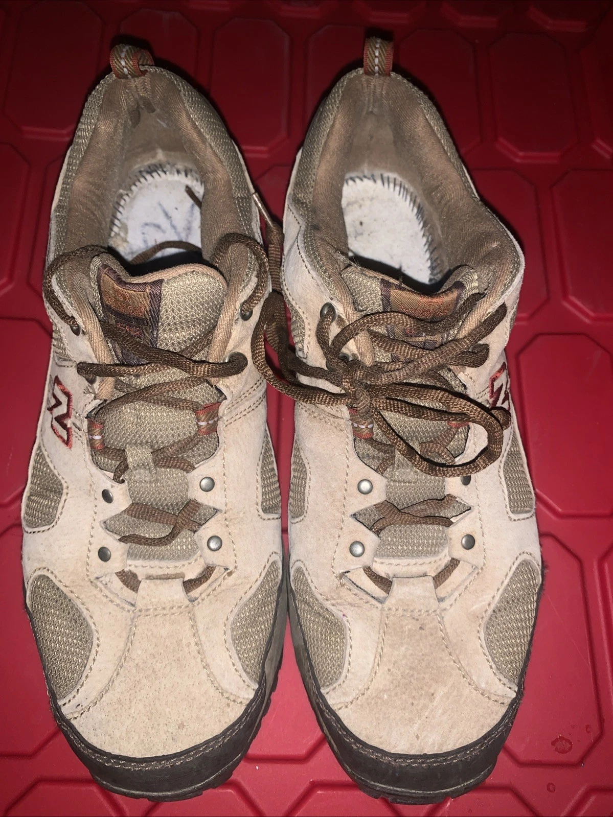 New Balance Shoes Mens Brown Suede 642 V2 Hiking Trail Size 11 (No Insoles )