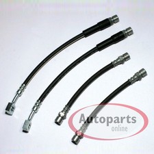 4 x Bremsschläuche Bremsschlauch vorne + hinten passend für Opel Tigra A