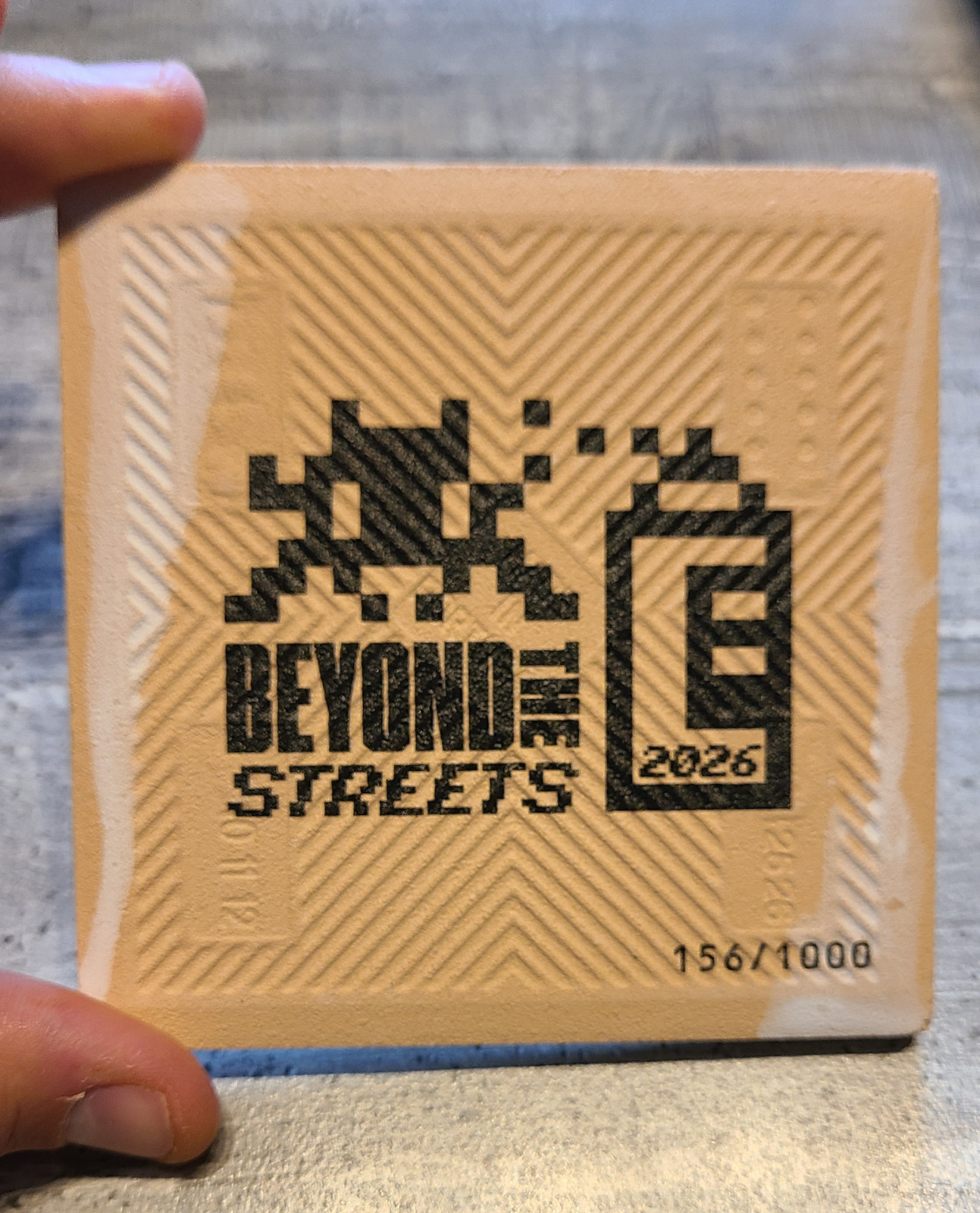 INVADER 타일 플로피 디스크 Beyond The Streets - 한정판 1000개 - 품절 희귀품 2