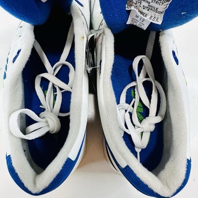 Vintage 1980s Avia 1300 Cross Training Shoes White Blue w/ Tags
