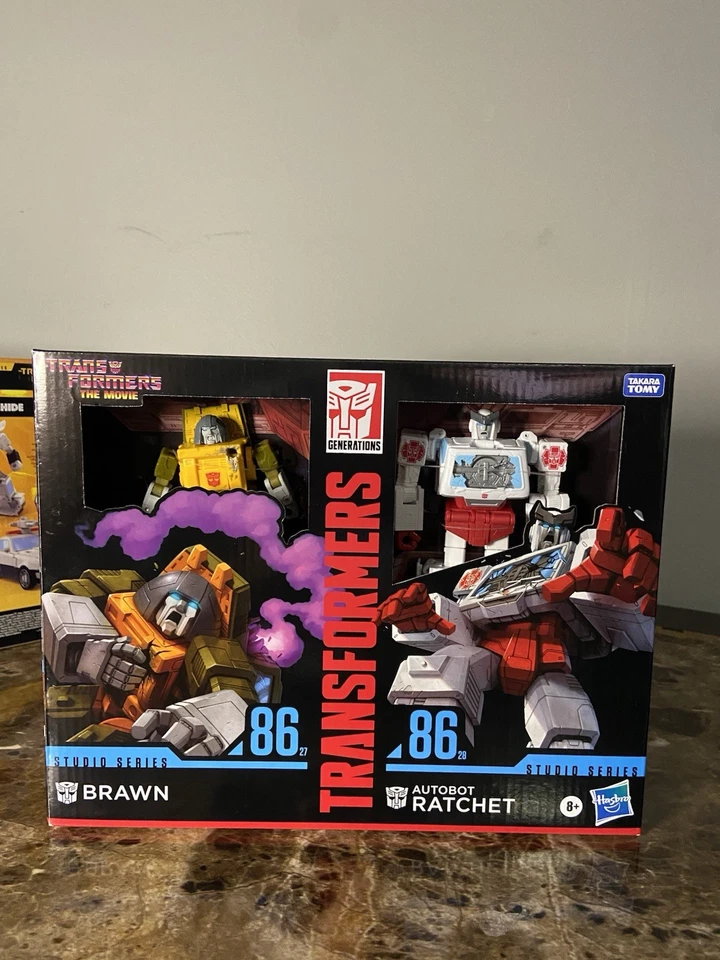 PAQUETES DE 2 TRANSFORMERS STUDIO SERIE 86 BRAWN & RATCHET AND IRONHIDE & PROWL Foto 4 de 4