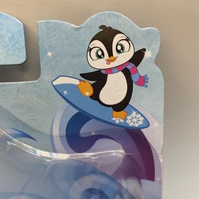 Tux the Baby Surfing Penguin Interactive Toy Talking Ages 5+ Fingerlings NEW