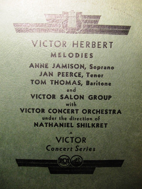 1939 Radio Show SALUTE TO VICTOR HERBERT MELODIES C-33 Jan Peerce Anne Jamison..