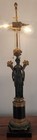 FREE SHIPPING!! Early 20th Century Bronze Figural Lamp. Rewired. — photo 5