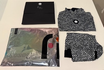 ZOZOFIT Zozosuit MOMO Unisex Wearable 2-Piece Tech 138-224lbs 5'1-5'11' Fit