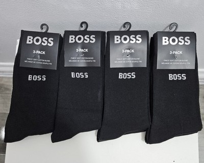 6 Paar Boss formelle Crew-Socken 7-9 vielseitig und langlebig Option für Herren & Damen