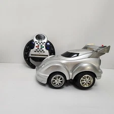 RC Radio Control Stunt Drag Car Toy Steering Wheel Remote UNTESTED No Battery