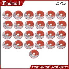 Findmall 25Pack 6"x.045"x7/8" Cut-off Wheel Metal Stainless Steel Cutting Disc
