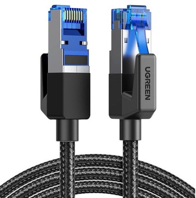 UGREEN Cat 8 Ethernet Cable 15FT, High Speed Braided 40Gbps 2000Mhz NetworkCord