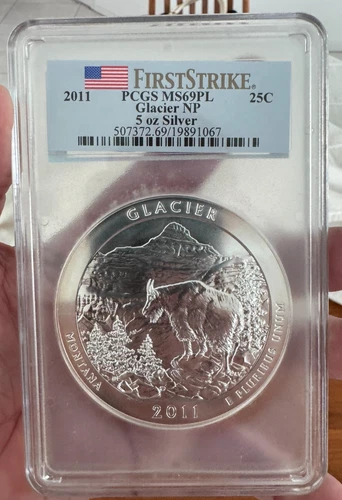Photo of a 2011 America the Beautiful 5 oz Silver from an eBay listing that sold on Jul 23, 2026