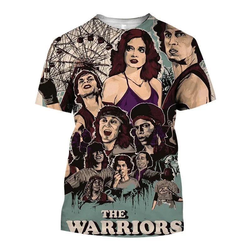 The Warriors 3D shirt wonder wheel & cast Ajax, Mercy, Furries