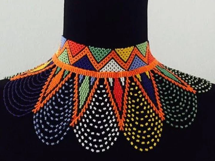 Maasai beaded deals choker