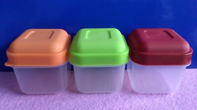 3 Stück Lebensmittelzutaten Aufbewahrung Wannen stapelbar Brotdose Separator Nüssen Süßigkeiten 