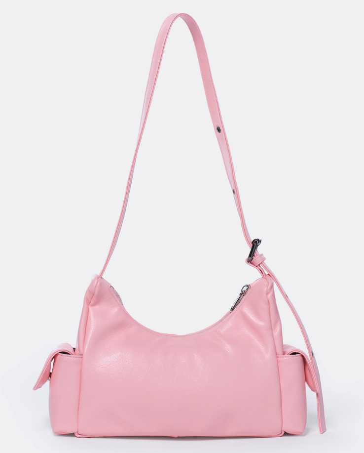SAMO ONDOH]pocket mug bag M goat pink / 100% Authentic