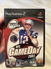NFL GameDay 2003 (Sony PlayStation 2, 2002) Complete W/ Manual