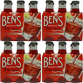 4x San Benedetto Ben´S 'Bitter Rosso', 6x 98 Ml