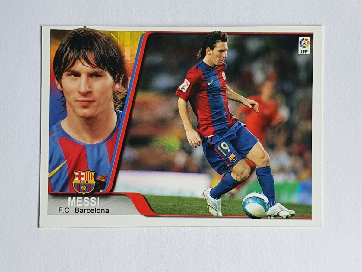 2007-08 Lionel Messi #33 La Liga FC Barcelona Mundicromo