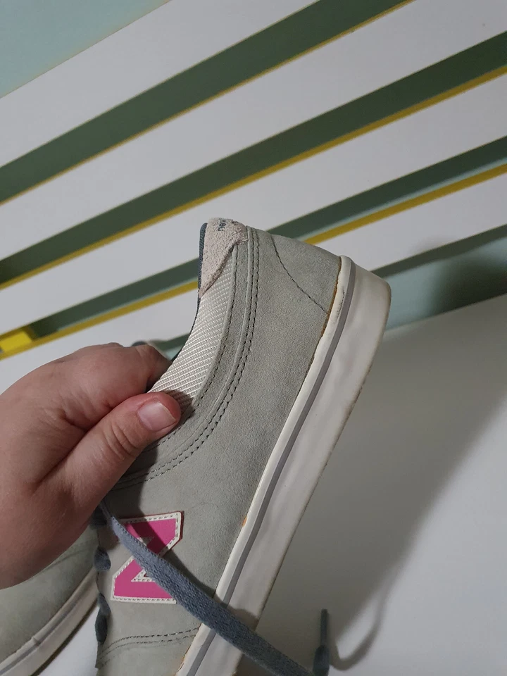 New Balance Numeric 254 Jordan Taylor Men's Suede Low Top Skate Shoes Grey UK9.5 - Image 4 of 4