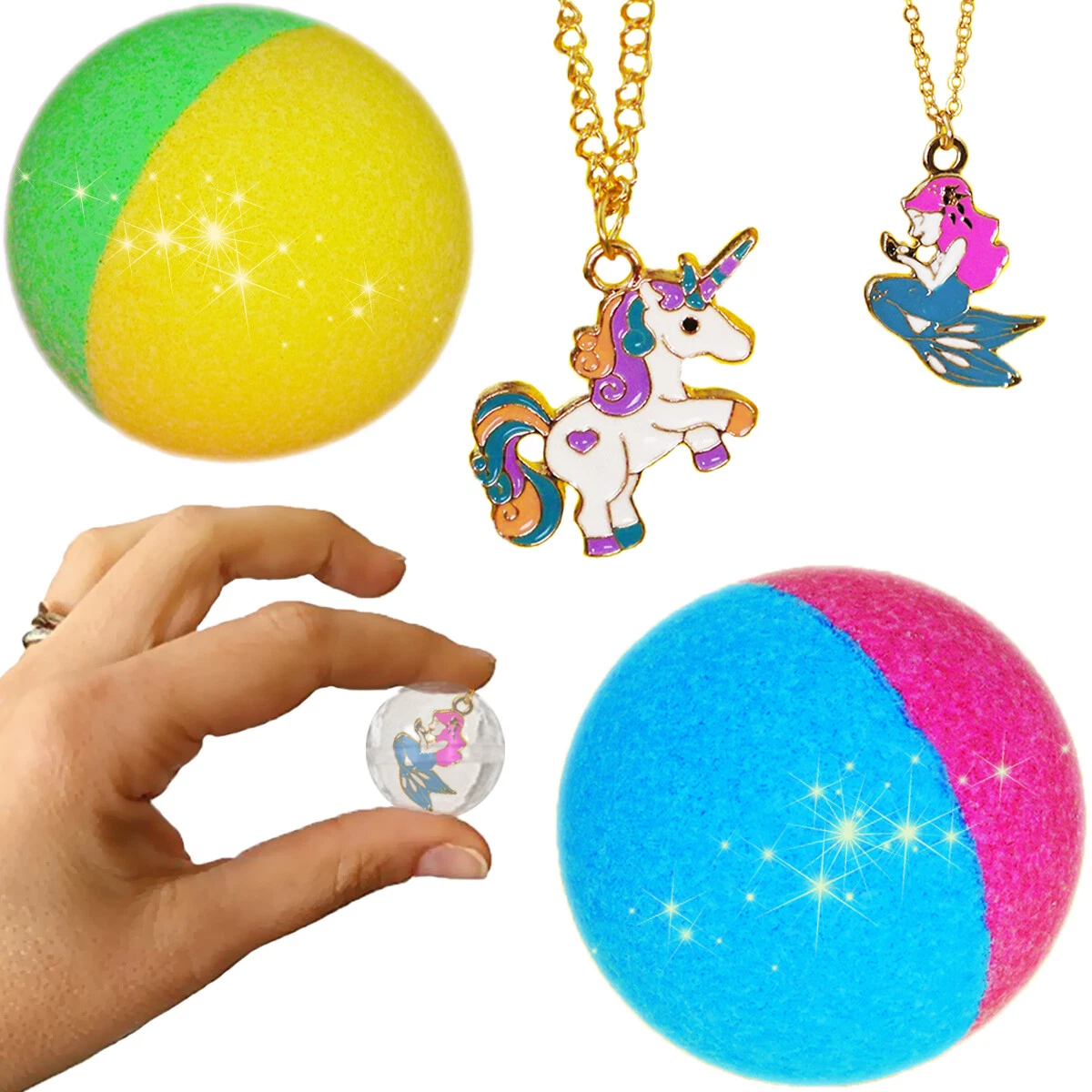 Bath bombs sale with jewelry inside