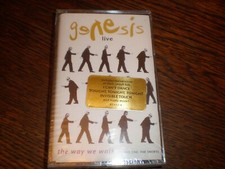 Genesis CASSETTE Live/The Way We Walk SEALED