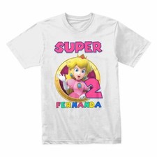 Personalized Princess Peach Birthday Shirt, Princess shirt, Girl Gamer Shirt