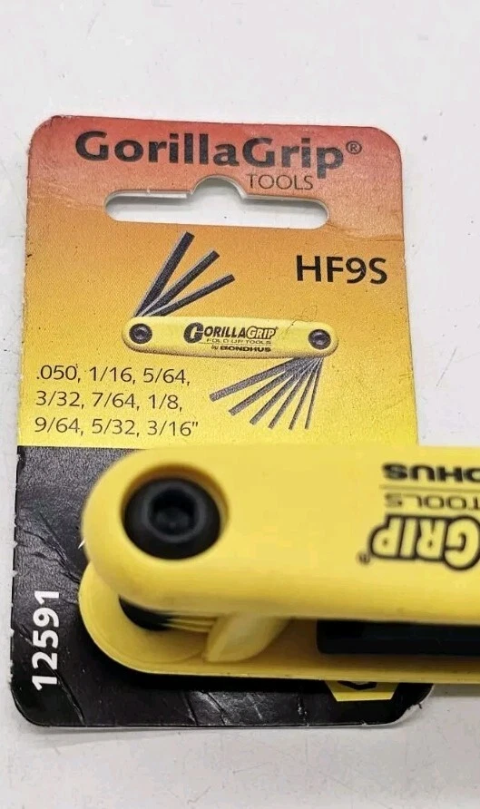 Gorilla Grip Hex Fold Up SAE Torx Wrench Sets - Image 4 of 4