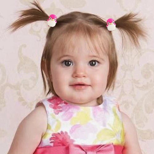 100 PCS Hair Ties Colorful Ponytail Holders Toddler Kids Girls Accessories - Picture 6 of 7