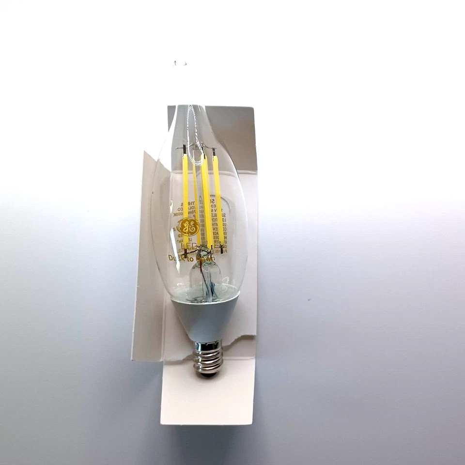 2 Pack G E Lighting 264970 5 W LED Plus Dusk to Dawn Bulb- Built-in Sensor - Image 2 of 4