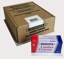 Leviathan Lumber Crayons 12 dozen box (144 cr...