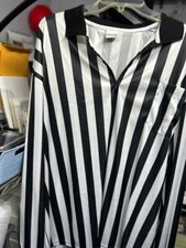 Murray Brand Referee Jersey Shirt Long Sleeve Costume Party Official Adult XXL