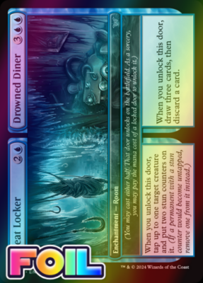 x1 Meat Locker // Drowned Diner DSK Duskmourn MTG 65 FOIL COMMON M/NM 1x |  eBay