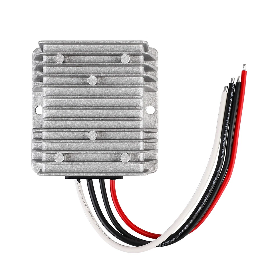 Convertidor 20A 240W para carro de golf DC 24V a DC 12V regulador de voltaje impermeable Foto 4 de 4