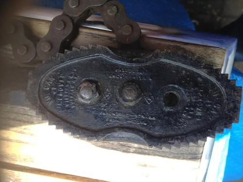 antique tool vulcan 31 chain forged in USA Vulcan Chain Wrench Drop Forged - Picture 5 of 6