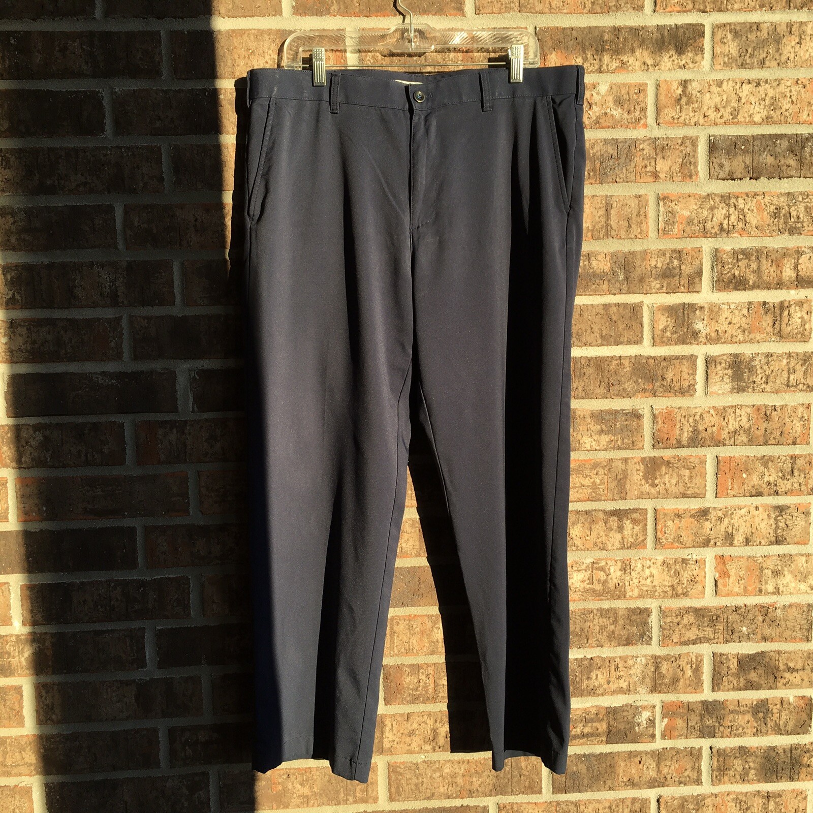 Men’s IZOD Classic Fit Stretch Performance Golf Pants Blue Size 36x30