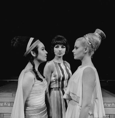La Guerre de Troie n aura pas lieu of Jean Giraudoux 1960s Old Photo