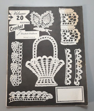 Crochet Pattern Book Designs by Elizabeth Hiddleson Volume 20 Vintage 1979
