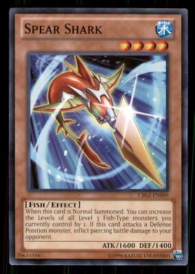 Yugioh! -  Spear Shark #CBLZ-EN009 Cosmo Blazer NM