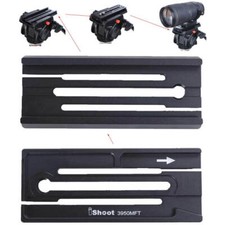 Adapter for Arca-Swiss Fit Quick Release Plate to Manfrotto Gitzo Ball Head HOT