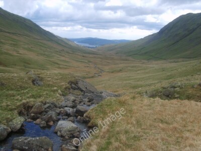 Photo 6x4 Rydal Beck Town Head/NY3309 Looking down the beck towards Wind c2010