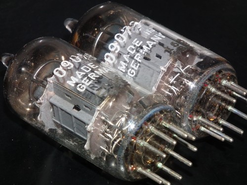 Pair ECC83 Siemens 12AX7 Used Tested 85% Double Getter Support Munich Codes - Picture 11 of 17